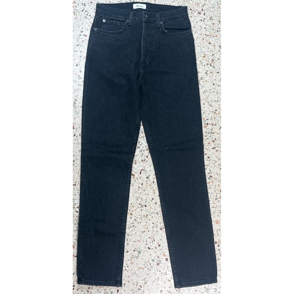 Rowan For Generations Women's Black 5 Pocket Straight Leg Denim Jeans Size 27